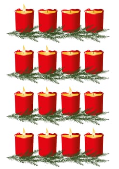 Advent arrangement