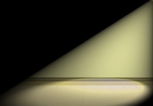 empty stage