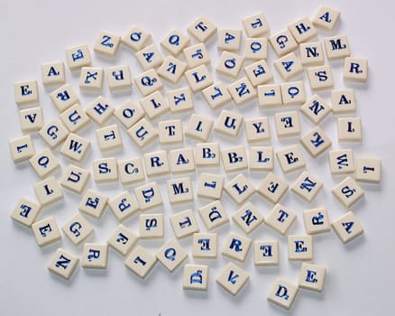 Scrabble, single word, text (scrabble)
