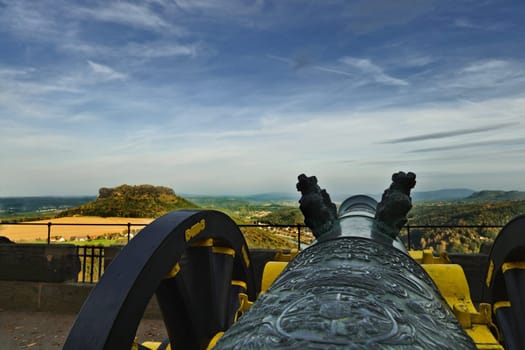 View from Königstein Fortress