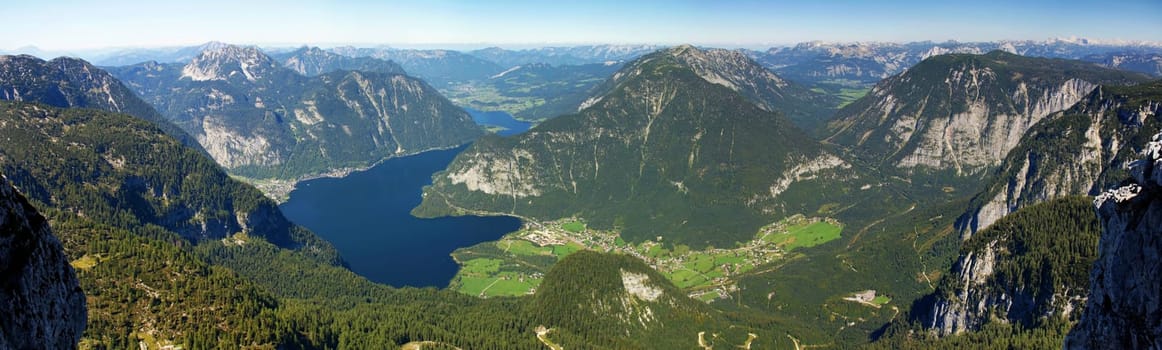 seen from the Hoher Krippenstein,Austria