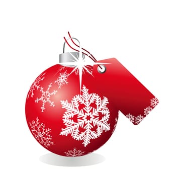 Christmas ball with pendant