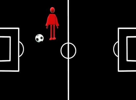 Football pitch