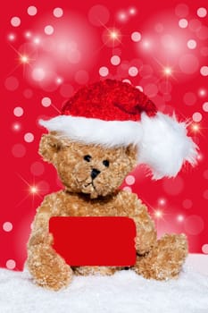 Christmas teddy bear