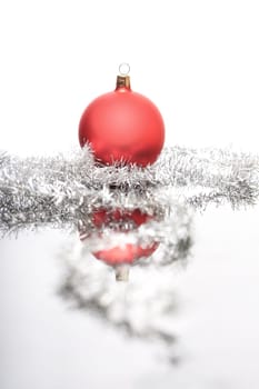 Studio shot of Christmas decoration