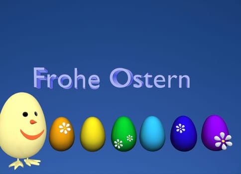 Funny Easter Chick