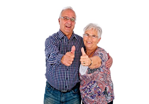 Senior couple