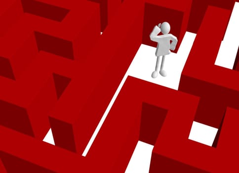 Lost in Maze