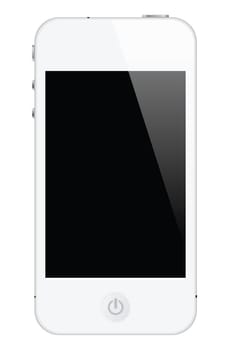 illustration of smartphone, vector format.