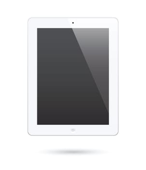 illustration of ipad 2. Realistic looking.