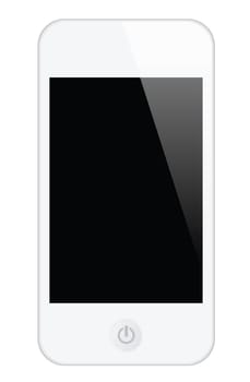 smartphone illustrations, replace with own image or message.