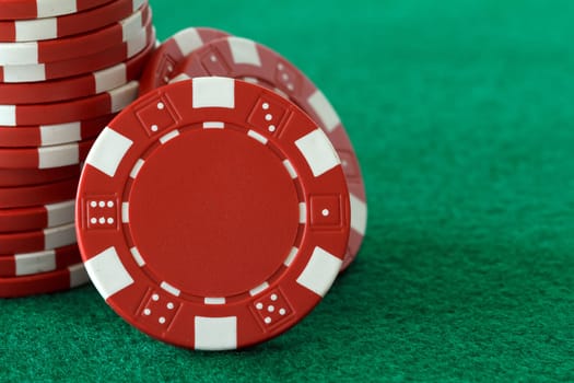 stack of poker chips