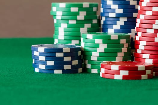stack of poker chips