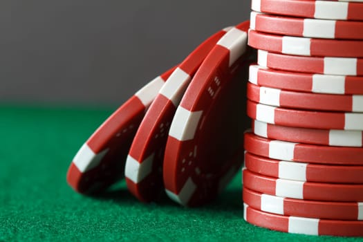 stack of poker chips