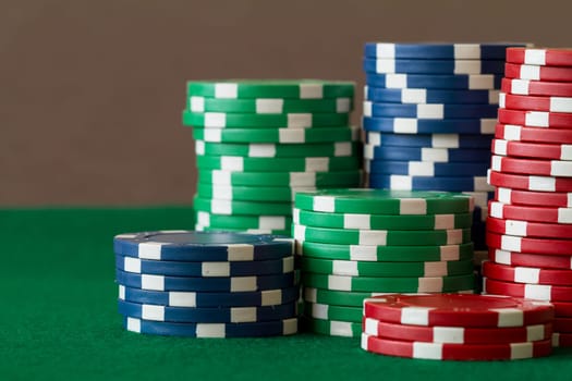 stack of poker chips