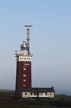Lighthouse of Heligoland in the morning light