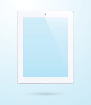 illustration of ipad 2. Realistic looking.