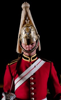 A Queen&#039 s Guard in London, UK