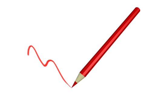 red pencil