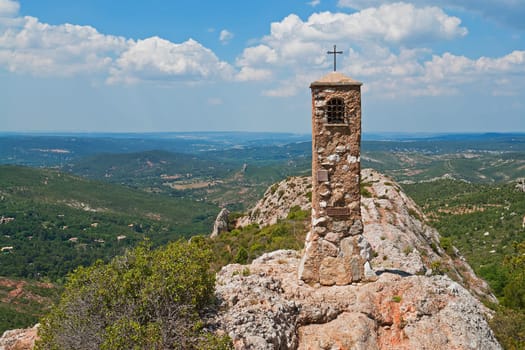 View of Provence from Saint Victoire in France