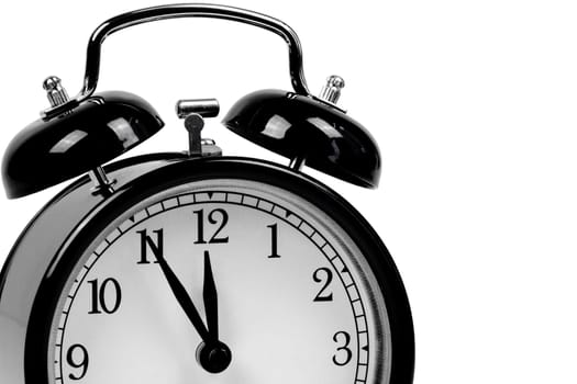 Alarm clock black - 5 to 12 !