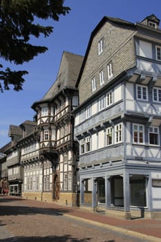 Half-timbered houses
