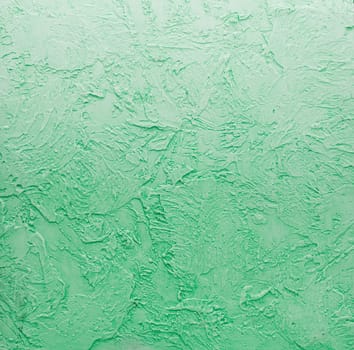 Grunge green stone wall can be used as background for design