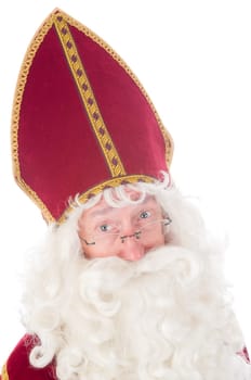 Portrait of Sinterklaas, a Dutch tradition which is celebrated at December 5th.
