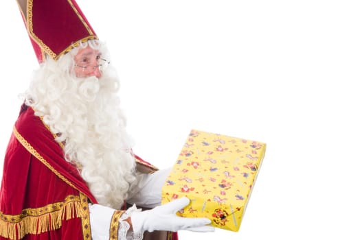 Portrait of Sinterklaas, a Dutch tradition which is celebrated at December 5th.