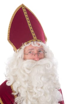 Portrait of Sinterklaas, a Dutch tradition which is celebrated at December 5th.