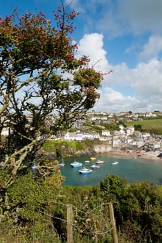 views of port isaac in cornwall