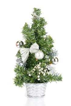 Christmas firtree isolated on a white background
