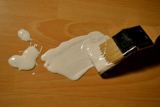 Paint on laminate