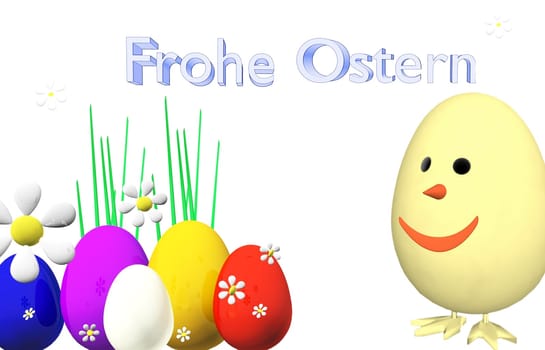 Funny Easter Chick