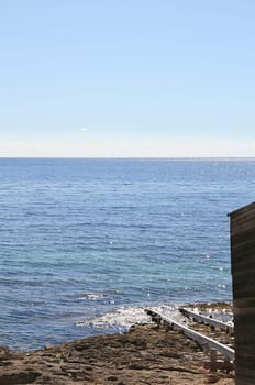 Coast of the atlantic ocean in Galicia,Spain