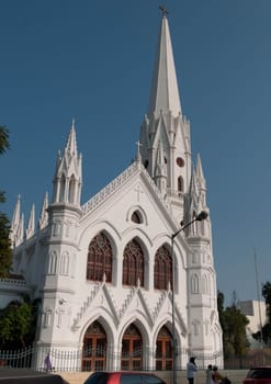 San Thome Basilica Cathedral / Church in Chennai (Madras), Southern India