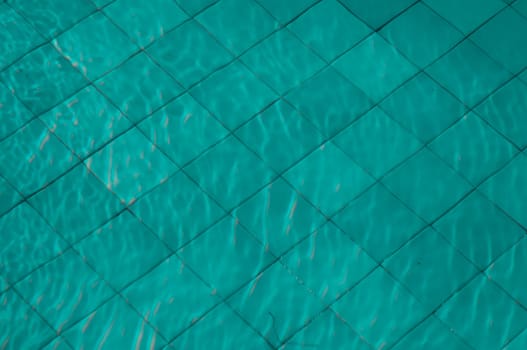 beautiful patterns at a swimming pool