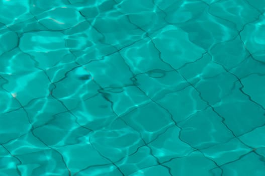 beautiful patterns at a swimming pool