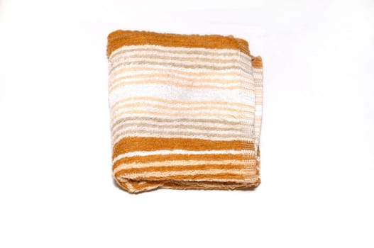 table napkin isolates on a white background
