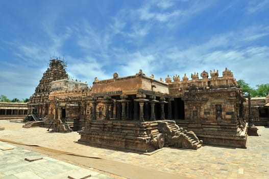 intricate artwork at ancient hindu temple