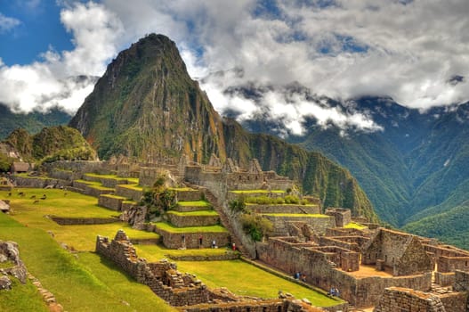 Georgeous MAchu Picchu one of the modern seven wonders of the world