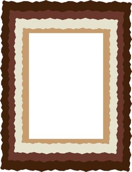 cartoon style graphic frames or borders