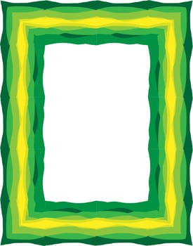 cartoon style graphic frames or borders