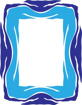 cartoon style graphic frames or borders