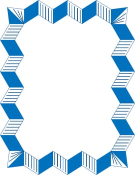 cartoon style graphic frames or borders