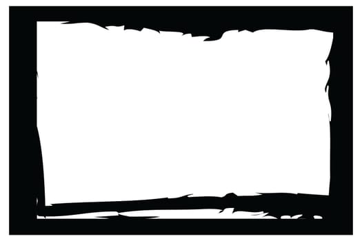 grunge borders, frames, for image or photo. vector format.