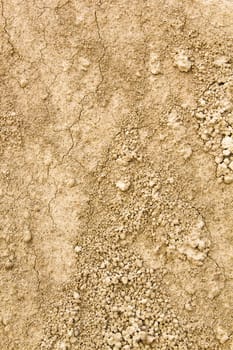 Background - Dry sand with cracks