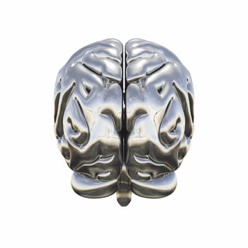 Chrome Brain - Rear View