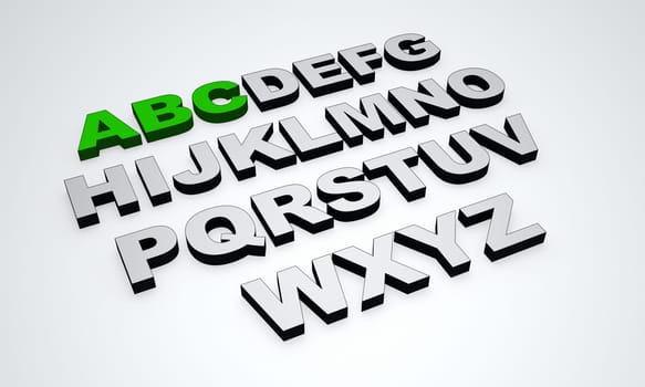 ABC - Green Grey