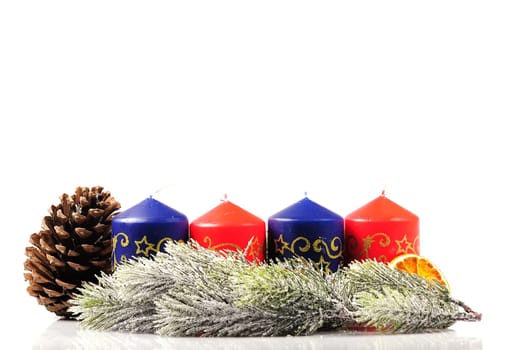 Christmas candles